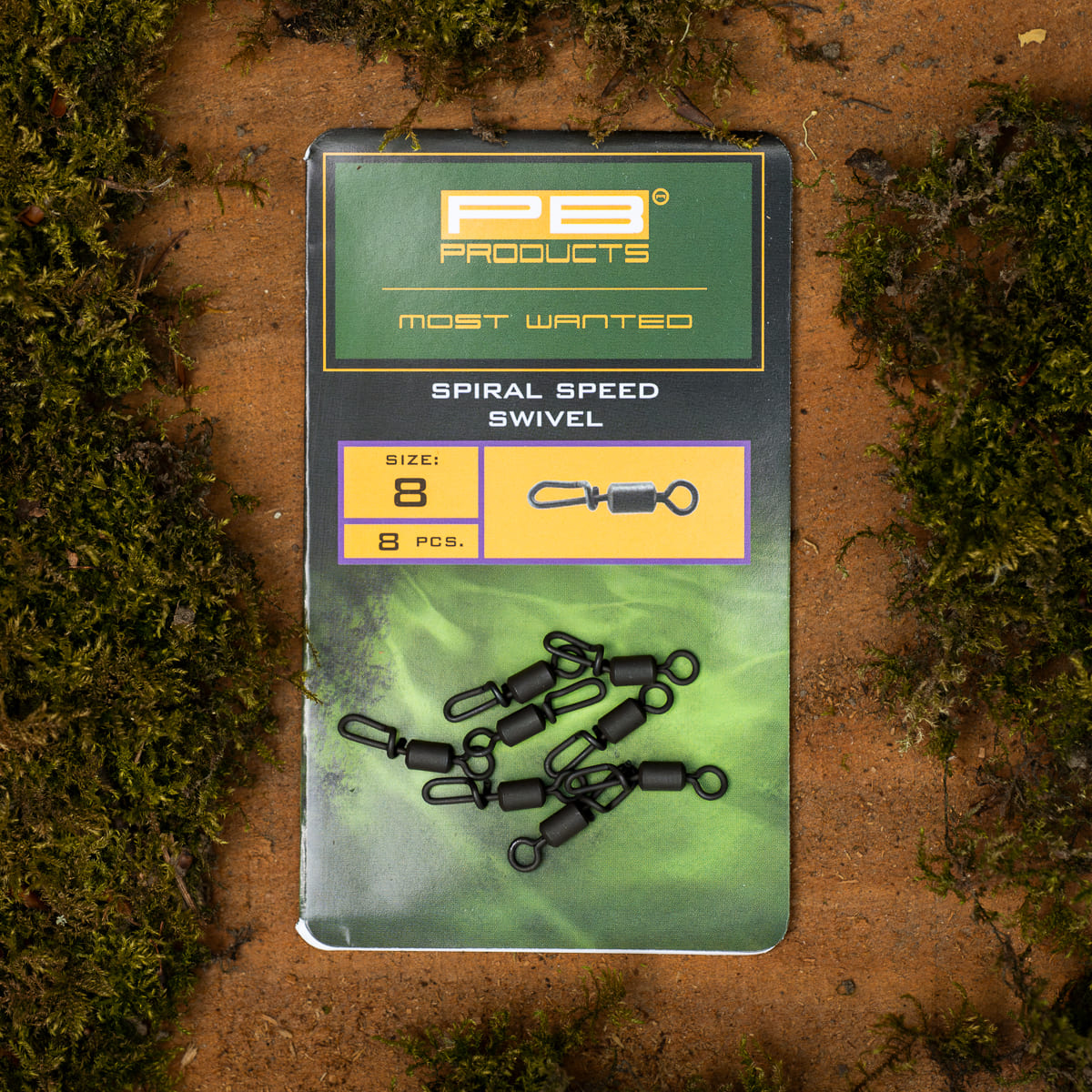 Spiral Speed Swivel (8pcs)